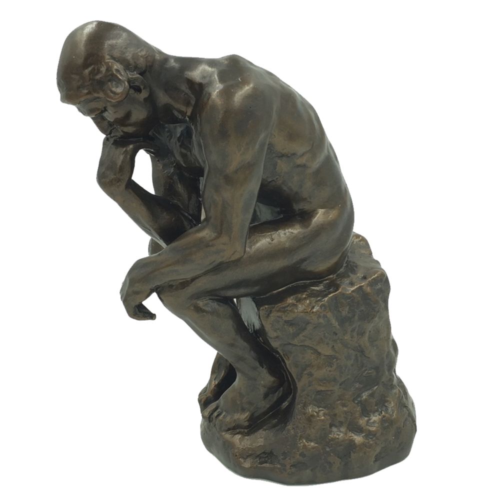 Parastone - Reproduction du Penseur de Rodin - 25 cm - Petite déco d'exterieur