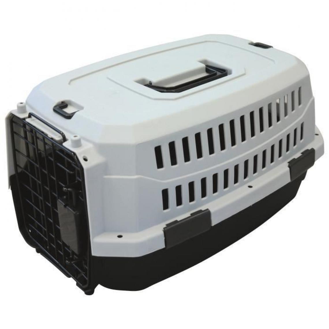 Mpets - M-PETS Caisse de transport Viaggio Carrier XS - 48,3x32x25,4cm - Noir et gris - Pour chien et chat - Equipement de transport pour chat