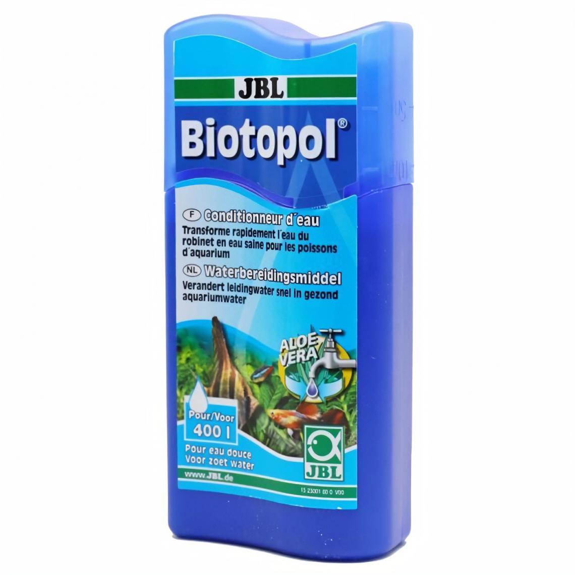 JBL - JBL Conditionneur d'eau Biotopol - Pour aquarium - 100ml - Traitement de l'eau pour aquarium