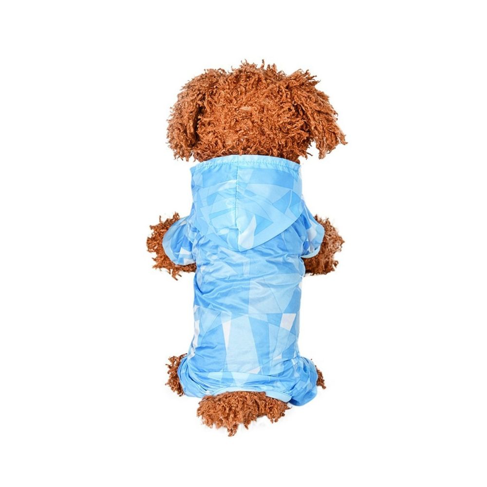 Wewoo - Dog Sun Protection Clothing Vêtements respirants minces à quatre pattesTaille XL Bleu - Vêtement pour chien
