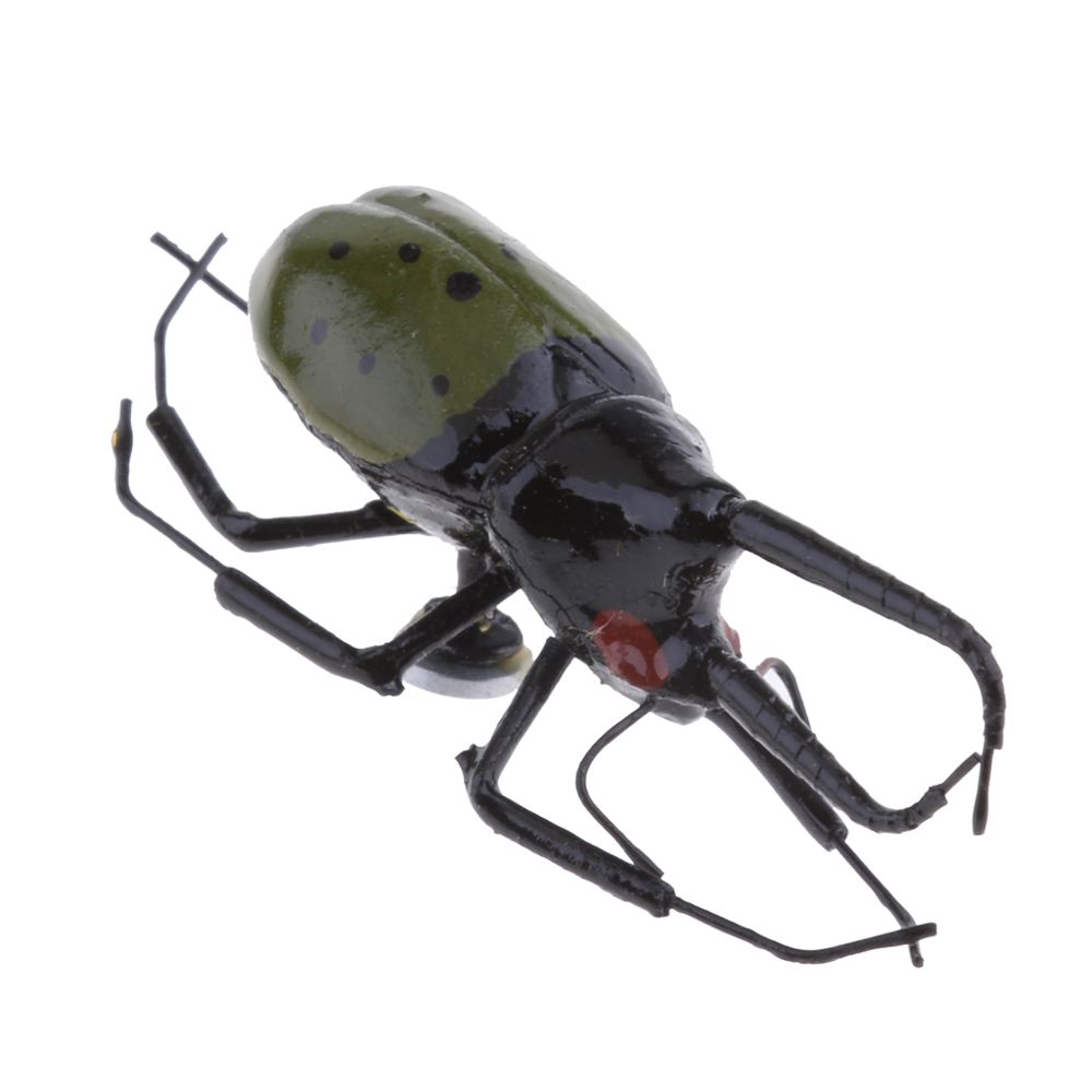 marque generique - réaliste insecte animal pot cintre réfrigérateur aimant jardin décor licorne beetle - Petite déco d'exterieur
