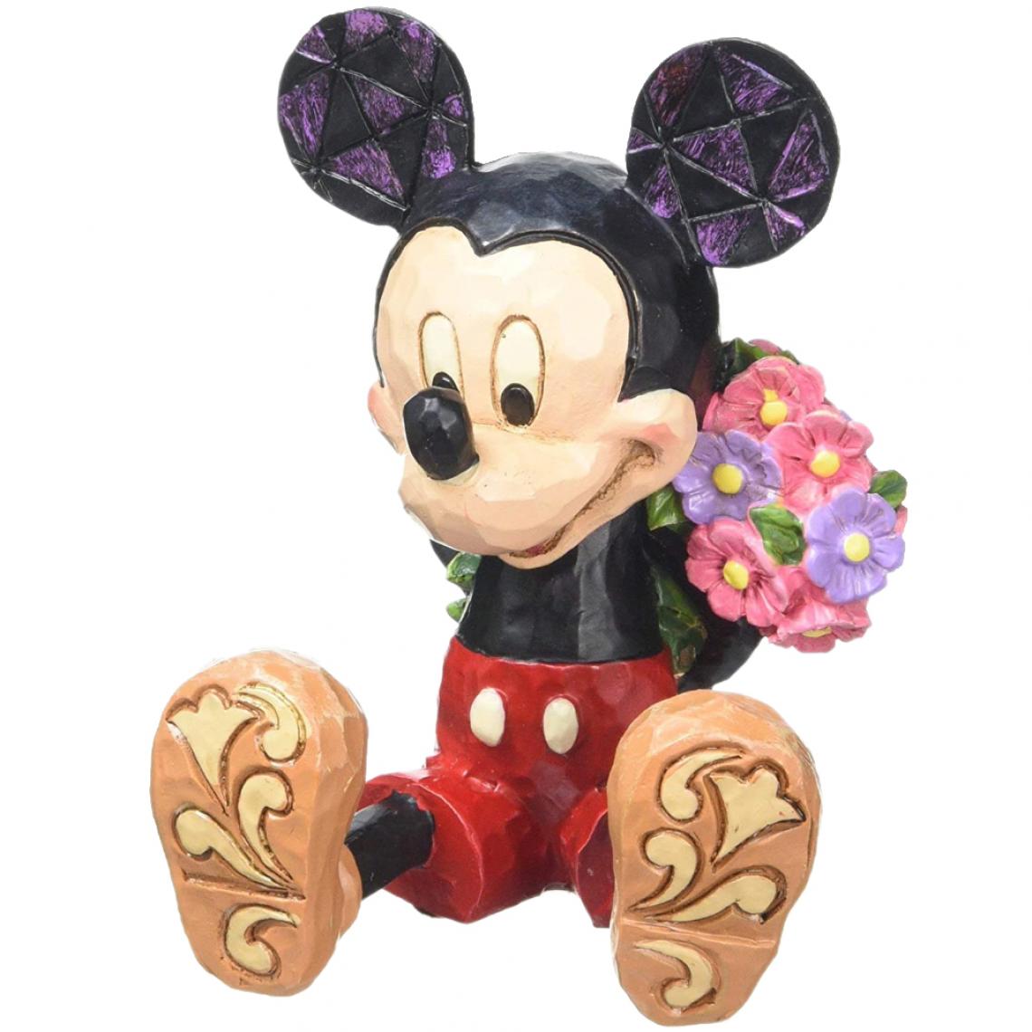 Disney Montres - Petite statuette de Collection Mickey - Petite déco d'exterieur