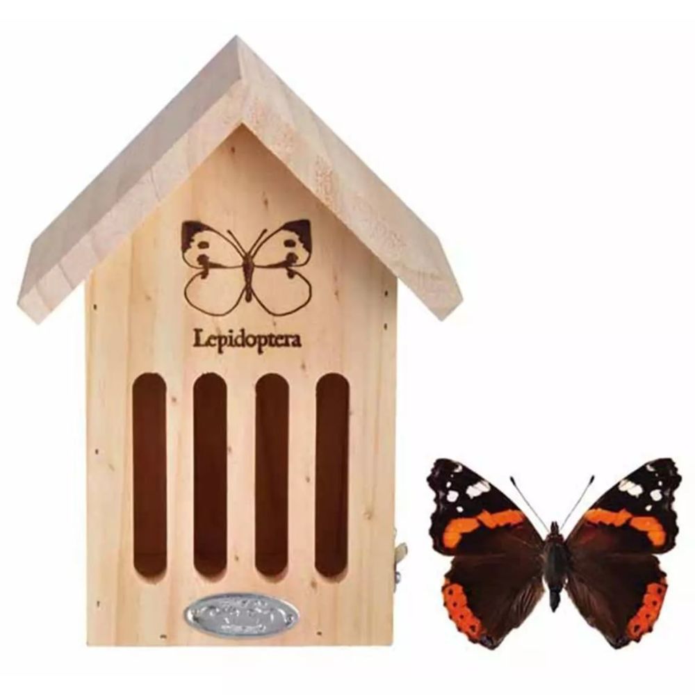 Esschert Design - Esschert Design Maison à papillons Silhouette WA39 - Cage pour rongeur