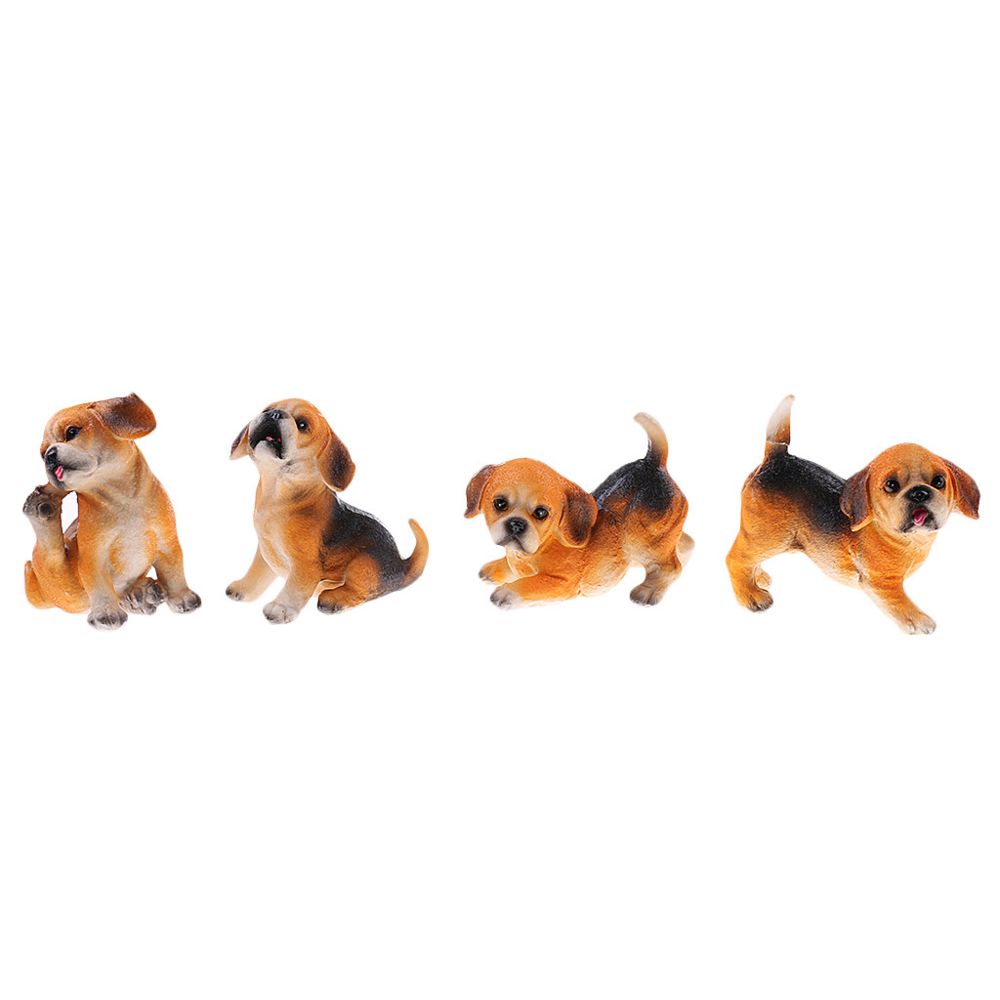 marque generique - Figurine de chien animal - Petite déco d'exterieur