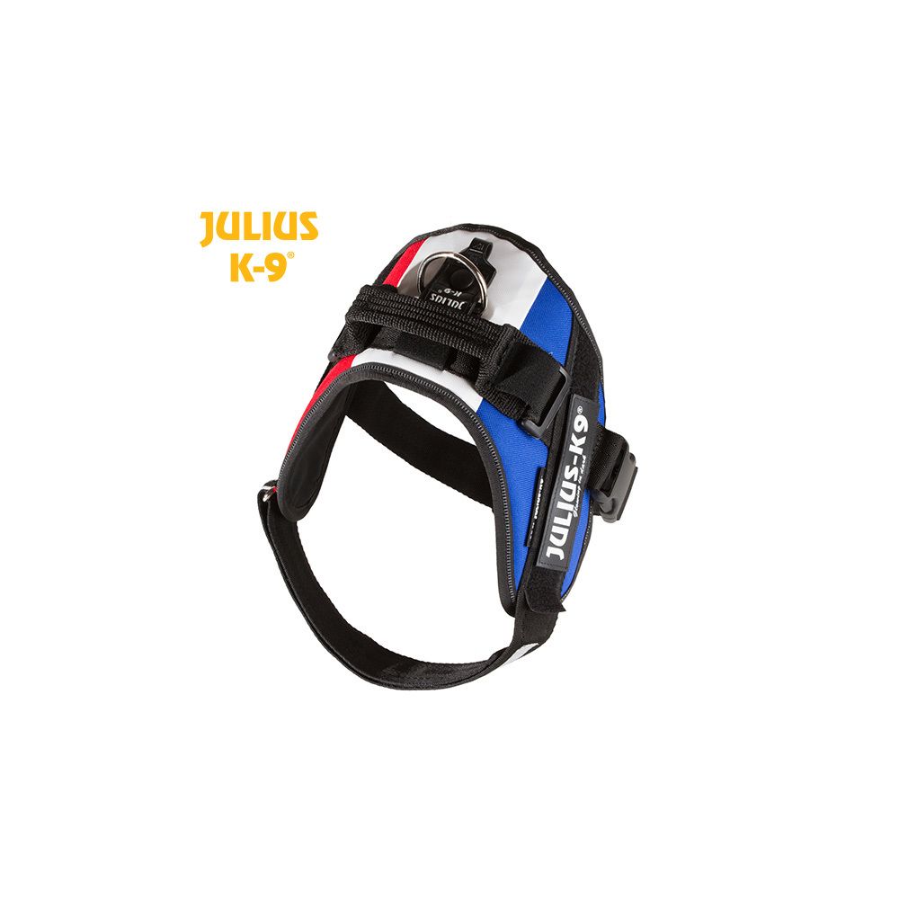 Julius K9 - Julius-K9 Harnais IDC-Power Drapeau Français - Equipement de transport pour chien
