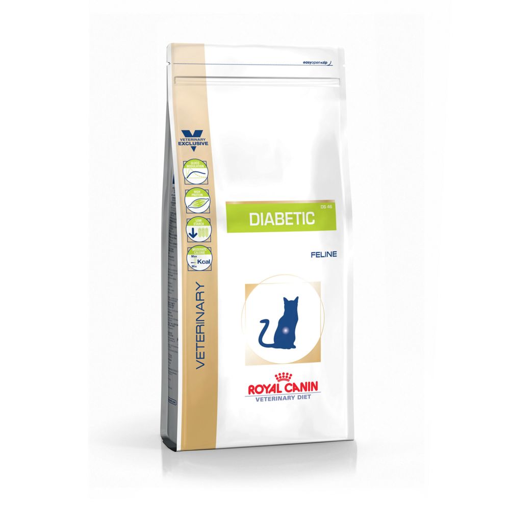 Royal Canin - Royal Canin Veterinary Diet Diabetic DS46 - Croquettes pour chat