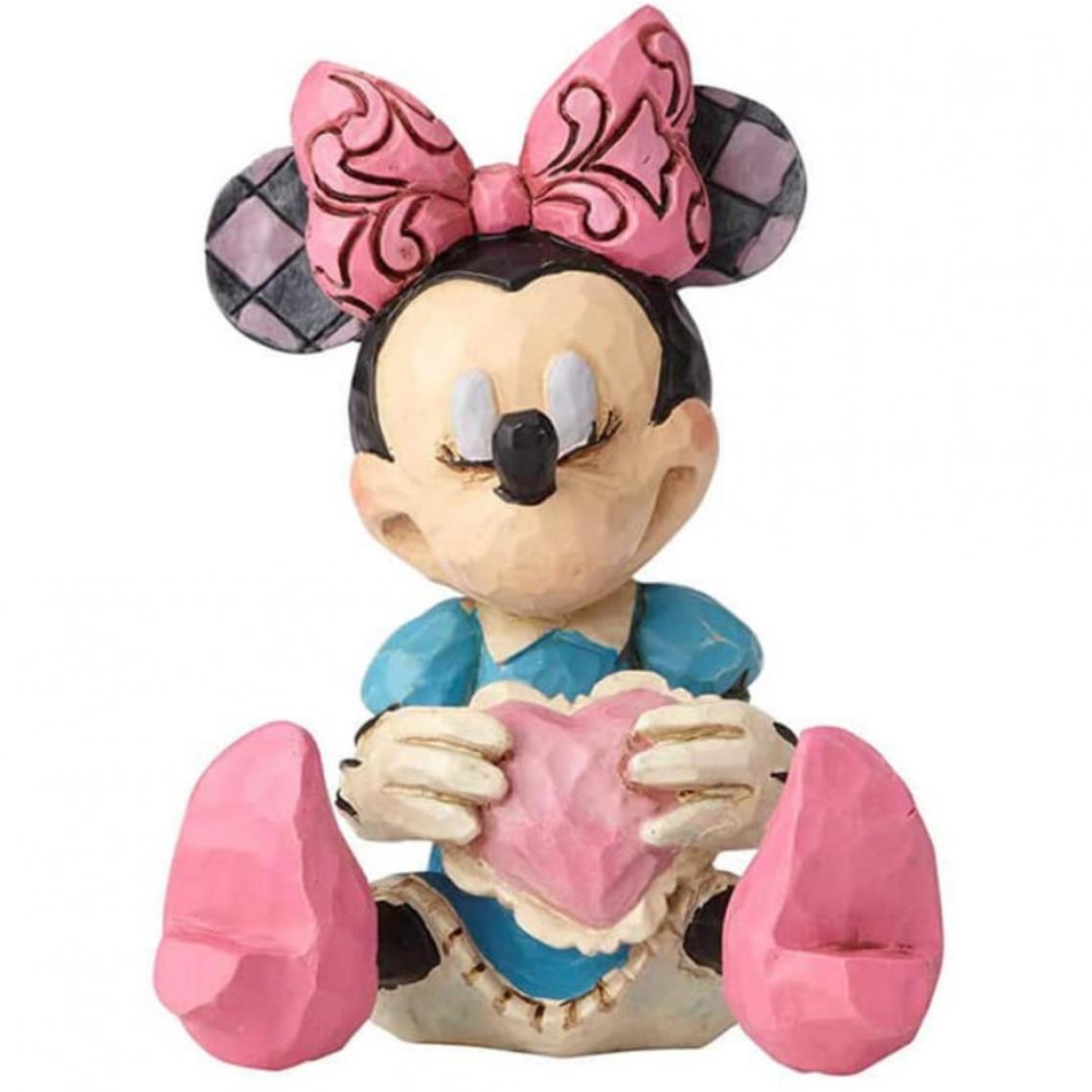 Enesco - Figurine de Collection Minnie Coeur - Petite déco d'exterieur