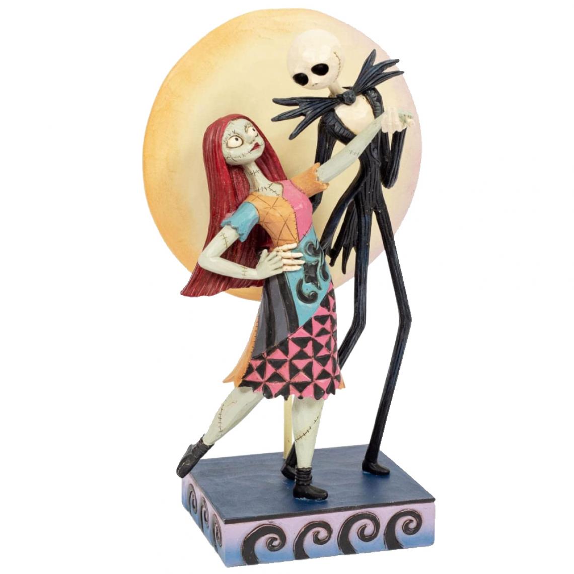 Disney Montres - Statuette de Collection Sally et Jack - The Nightmare - Petite déco d'exterieur