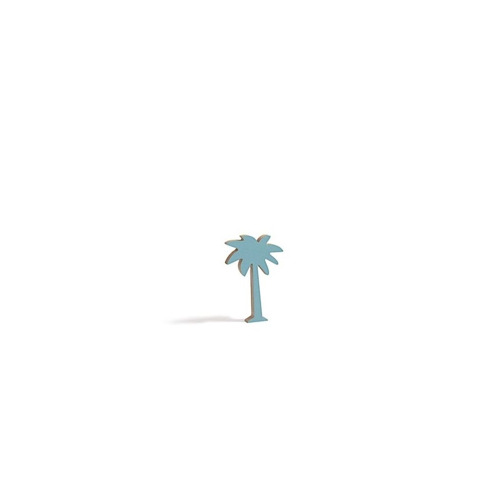 marque generique - Décoration palmier à poser - 14 cm - Vert - Nichoir pour oiseaux du ciel
