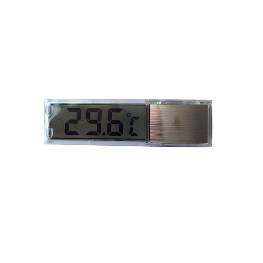 Wewoo - Thermomètre aquarium pour avec multifonction LCD 3D numérique numériquemesure de la température électronique argent - Equipement de l'aquarium