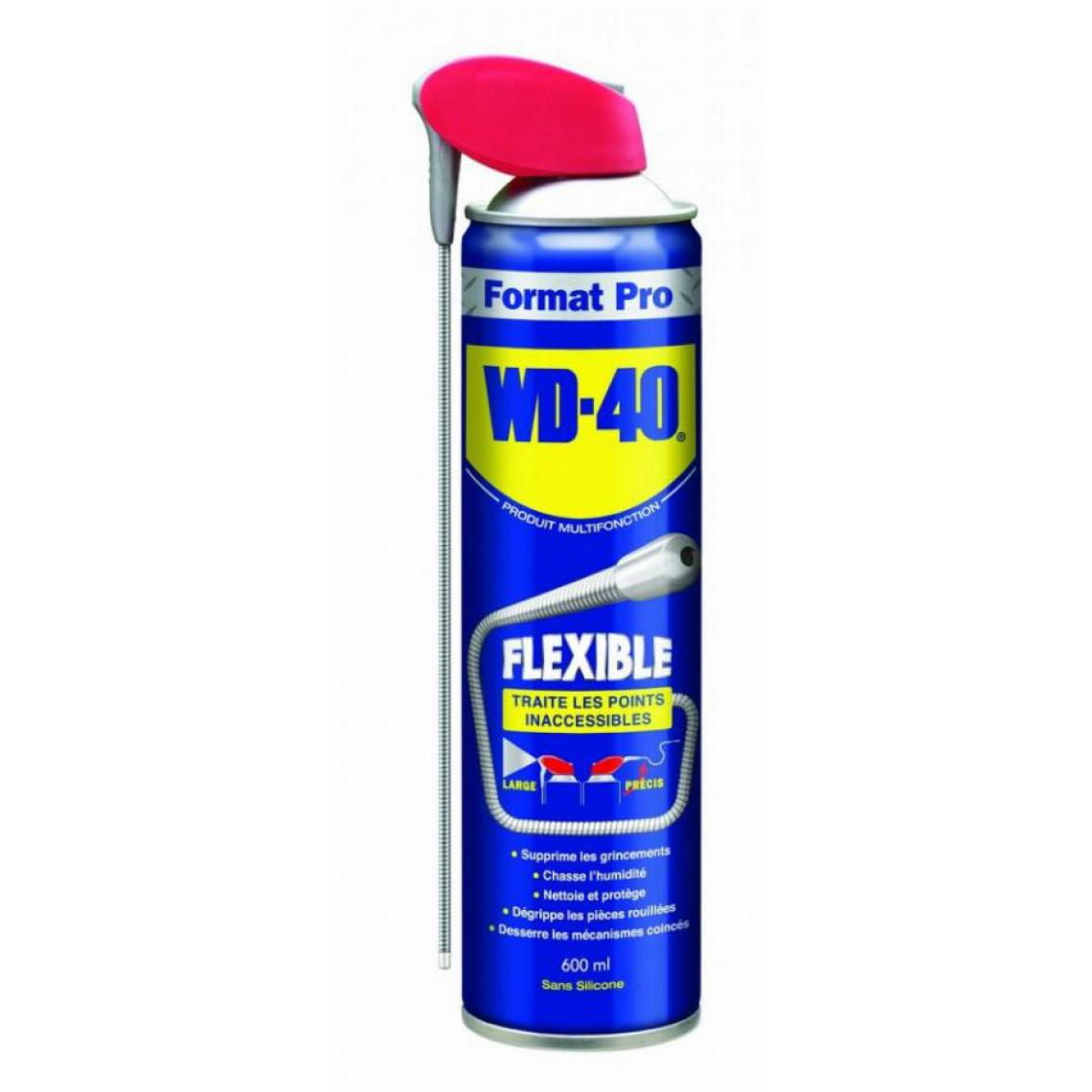 Wd-40 - WD40 aérosol 600 ml flexible - 33448 - Matériel de pose, produits d'entretien
