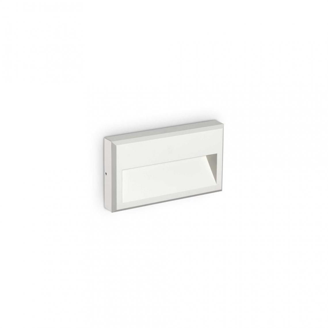 Ideal Lux - Applique Extérieure FEBE Blanc 1x6W H13 - Applique, hublot