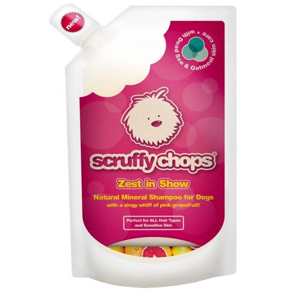 Scruffychops - Shampoing minéral naturel canin pamplemousse rose Pamplemousse rose - Soin et hygiène rongeur