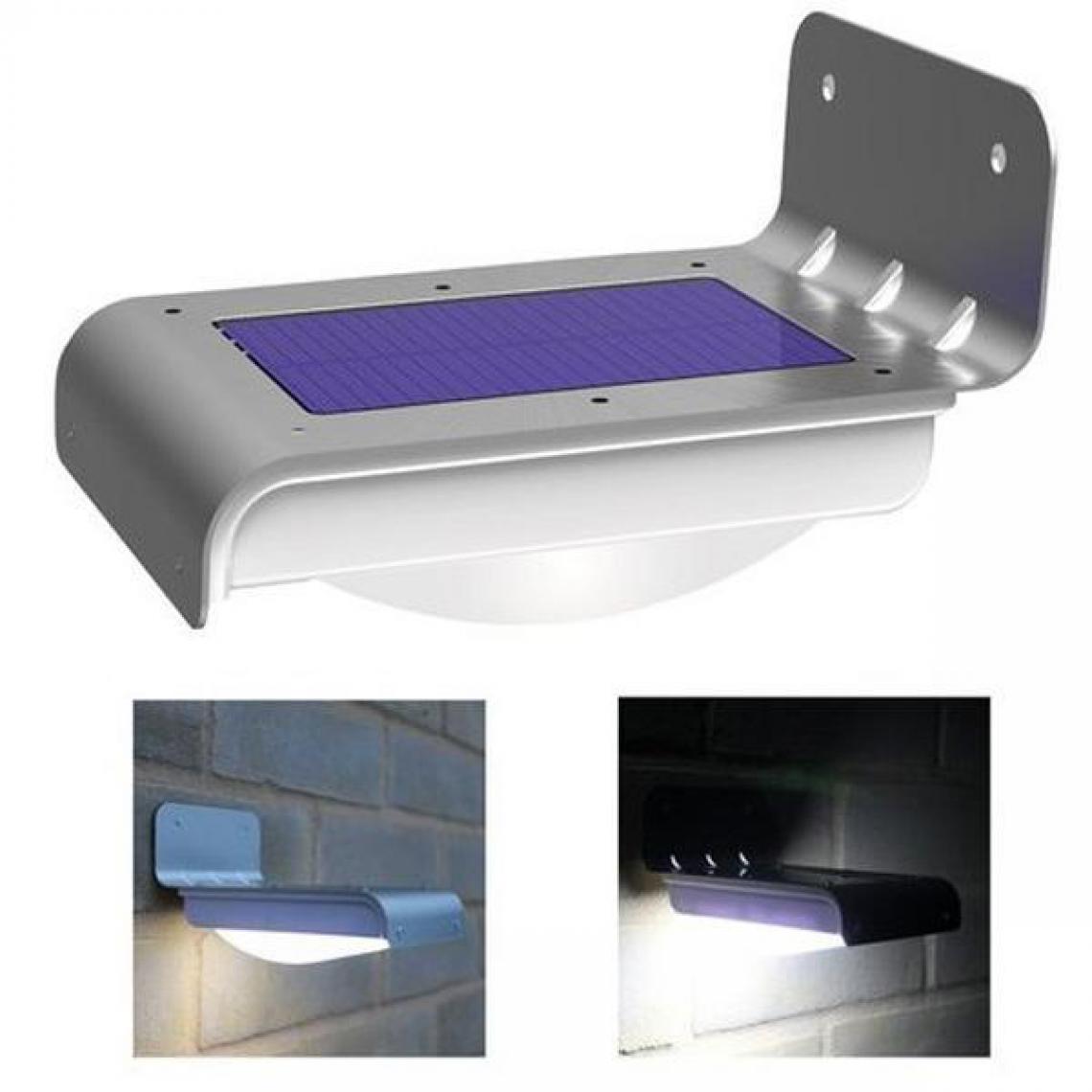 Justgreenbox - Applique murale solaire imperméable de capteur de mouvement de LED pour le jardin à la maison extérieur - 921885 - Eclairage solaire