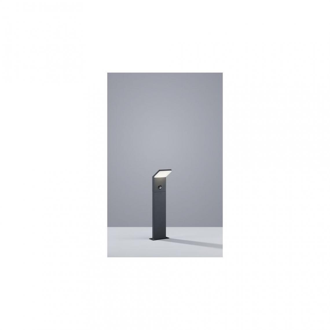 Boutica-Design - Borne Pearl Anthracite 1x9W SMD LED H50 - Borne, potelet
