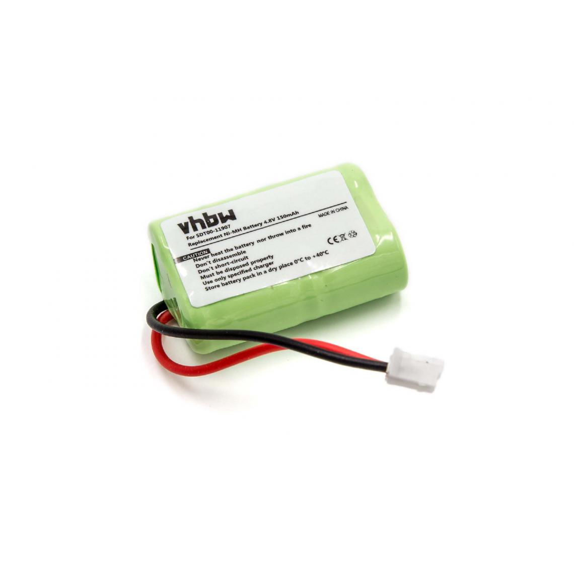 Vhbw - vhbw Batterie compatible avec Kinetic MH120AAAL4GC collier de dressage de chien (150mAh, 4,8V, NiMH) - Collier pour chien