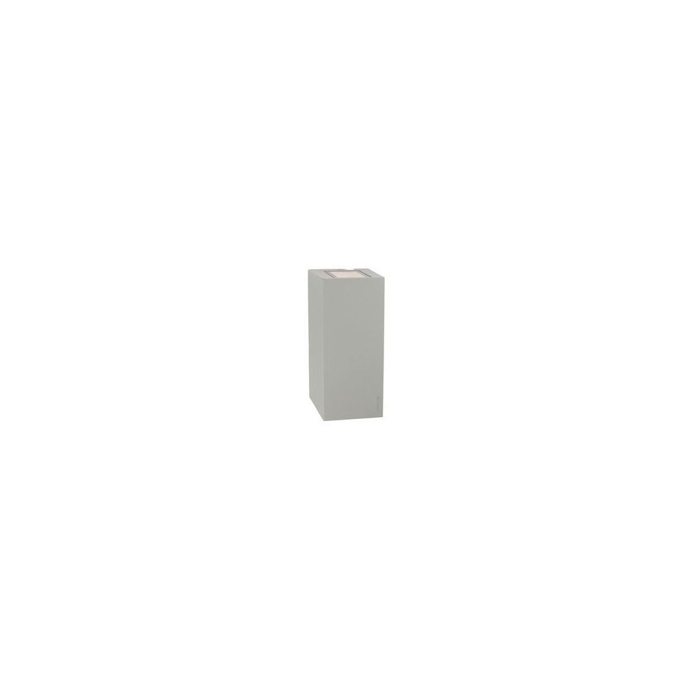 Boutica-Design - Applique Gris aluminium LILLEHAMMER 2X3,7W 18,5cm-NOR_1580AL - Applique, hublot