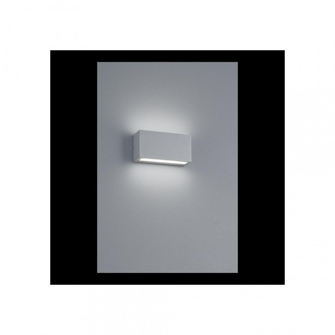 Boutica-Design - Applique Trent Titane 1x10W SMD LED - Applique, hublot