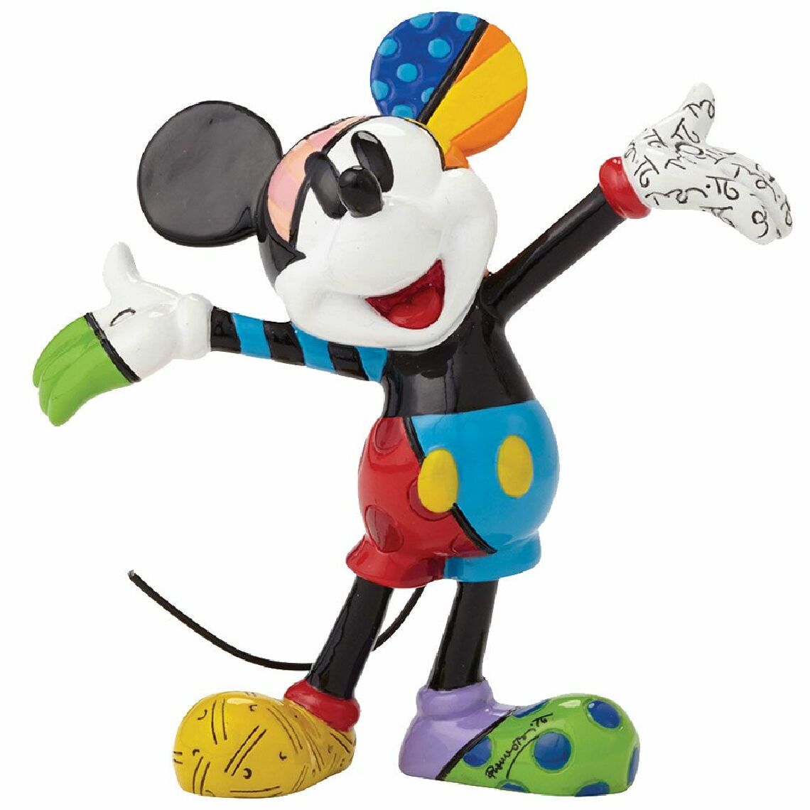 Disney Montres - Statuette Mickey by Roméro Britto - Petite déco d'exterieur