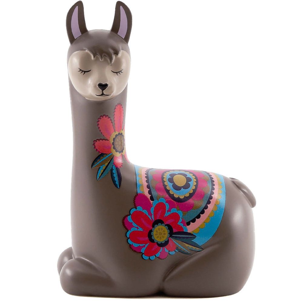 Kontiki - Statuette de collection Llama Love 003 - Petite déco d'exterieur