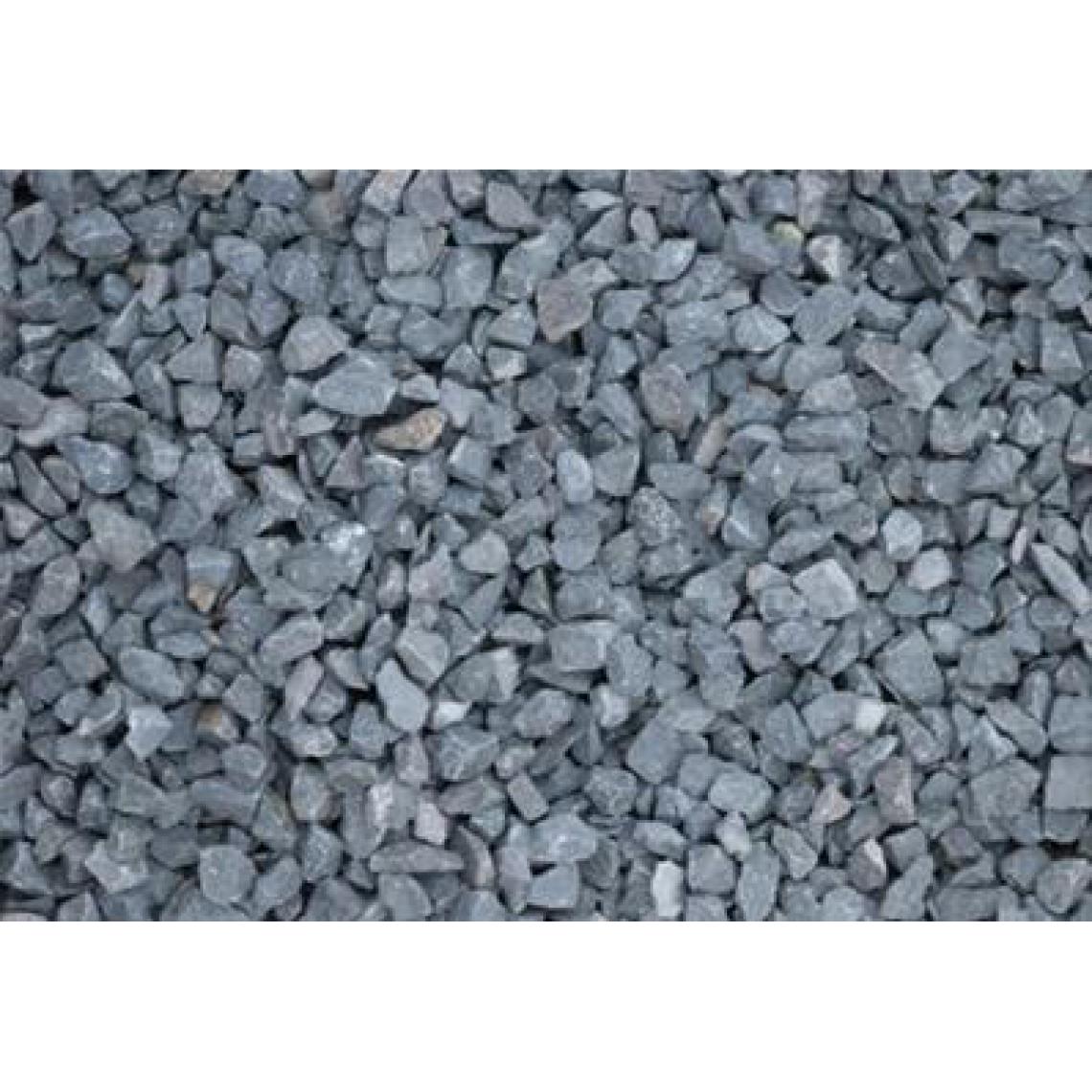 Scmcs - Gravillons noir basalte 6/10 400 kg - 16x25kgs - Graviers et galets