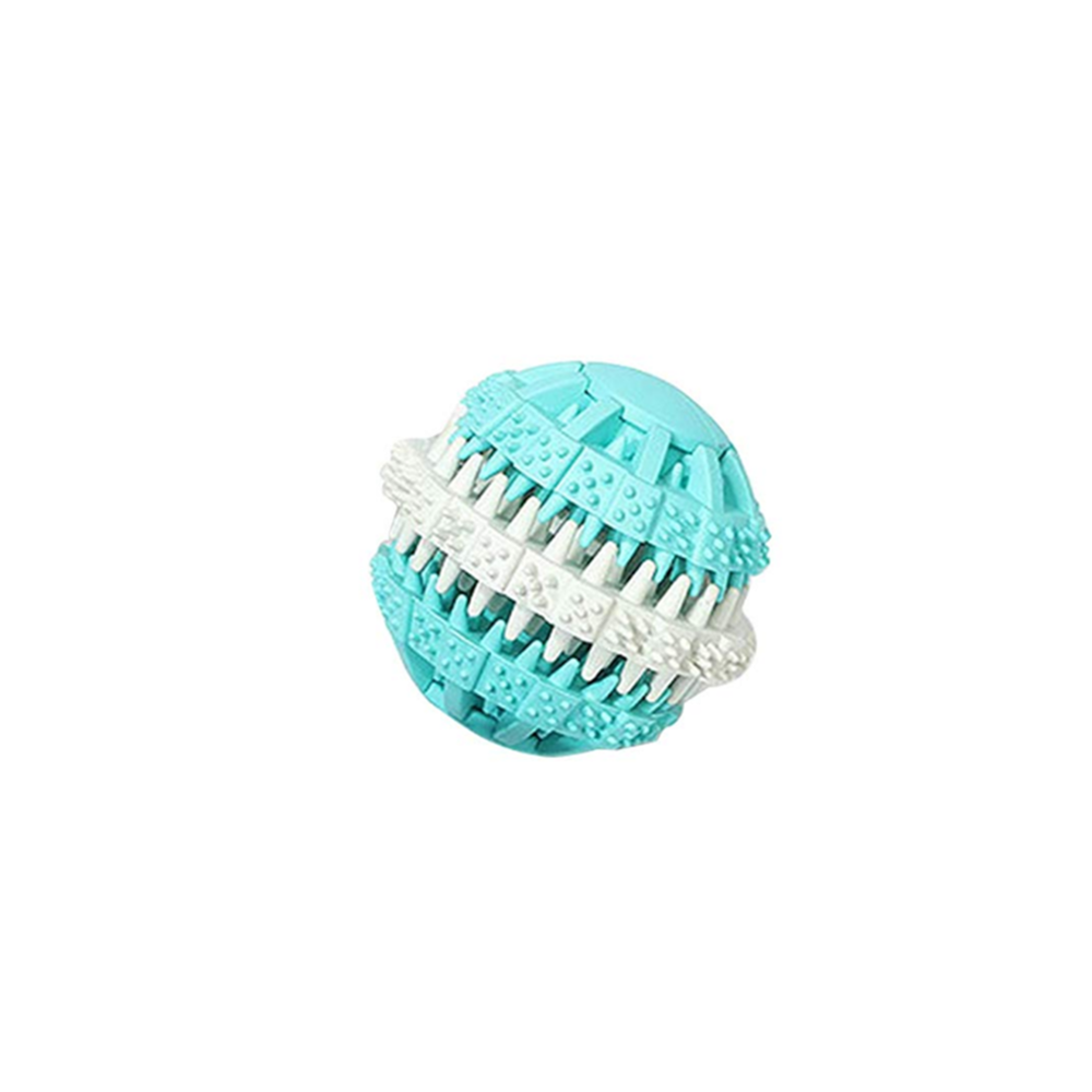 marque generique - YP Select Lait Fragrance Dog Molar Ball Doggy Brush Ball Tooth Cleaning bleu ciel L - Jouet pour chien