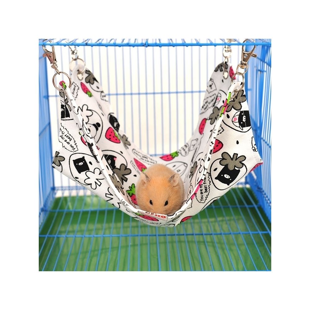 Wewoo - Hamac de toile d'animal familier gentil et chaud chat Hamster tapis Nest lit familier, petit, taille: 16 * 15cm, livraison aléatoire de couleur - Corbeille pour chien
