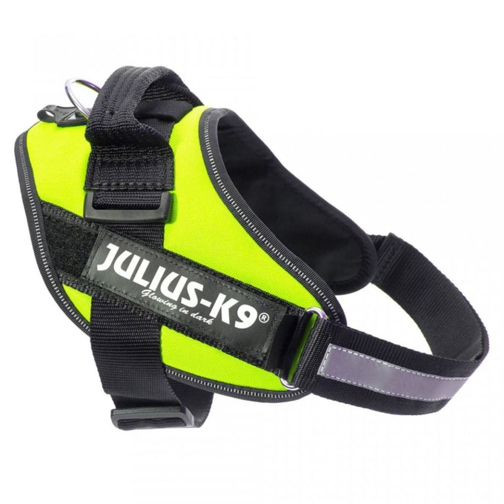 Julius K9 - Julius K9 IDC Harnais pour chiens Taille 2 Vert Néon 16IDC-NE-2 - Equipement de transport pour chien