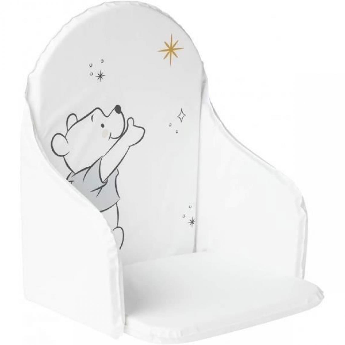 Disney Montres - DISNEY Coussin de chaise Winnie moon - 28x38cm - 100% PVC - Garnissage 100% polyéther - Coussins, galettes de jardin
