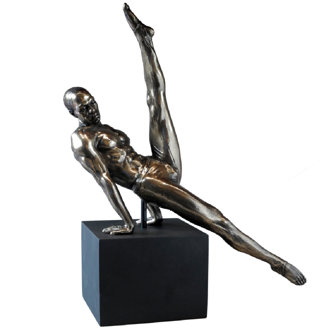 Signe - Véronèse - Statue Body Talk en résine - Athlète 30 cm - Petite déco d'exterieur