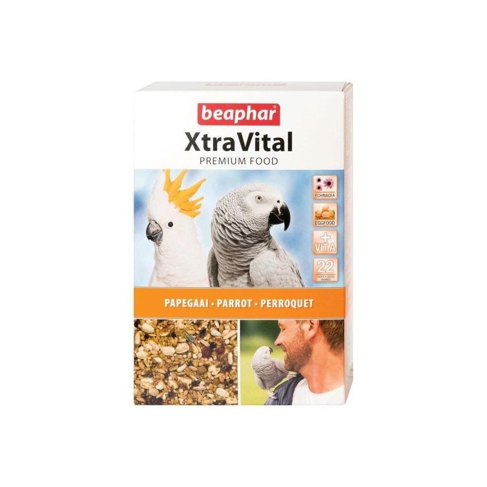 Beaphar - BEAPHAR Alimentation complete XtraVital - Pour perroquets - 1kg - Alimentation pour oiseaux du ciel