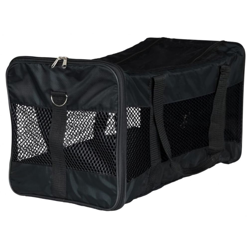 Trixie - TRIXIE Cage de transport pour chiens Ryan Polyester 30x30x54 cm Noir - Equipement de transport pour chat