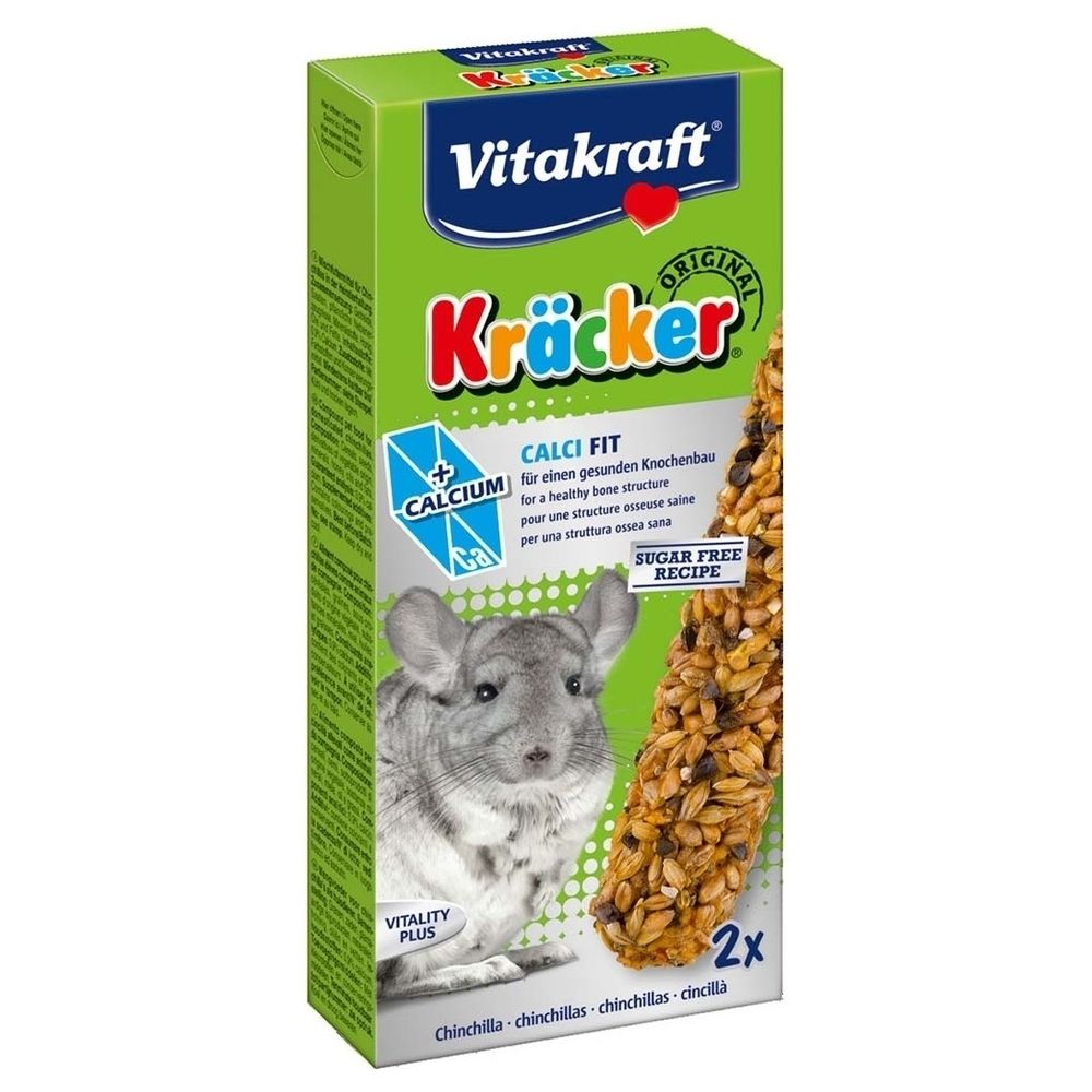Vitakraft - Kräcker Calcium pour Chinchillas x2 - Vitakraft - Alimentation rongeur
