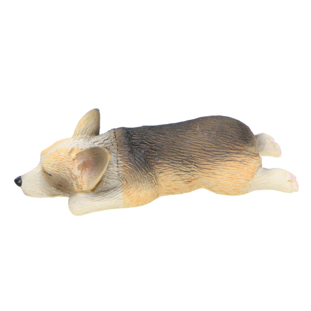 marque generique - miniature couché corgi chien fée jardin micro paysage bonsaï pot décor # 9 - Petite déco d'exterieur