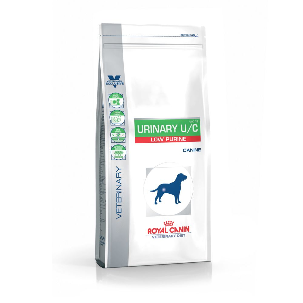 Royal Canin - Royal Canin Veterinary Diet Urinary U/C Low Purine UUC18 - Croquettes pour chien