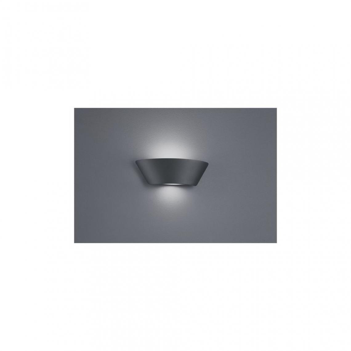 Boutica-Design - Applique Sacramento Anthracite 1x2W SMD LED - Applique, hublot