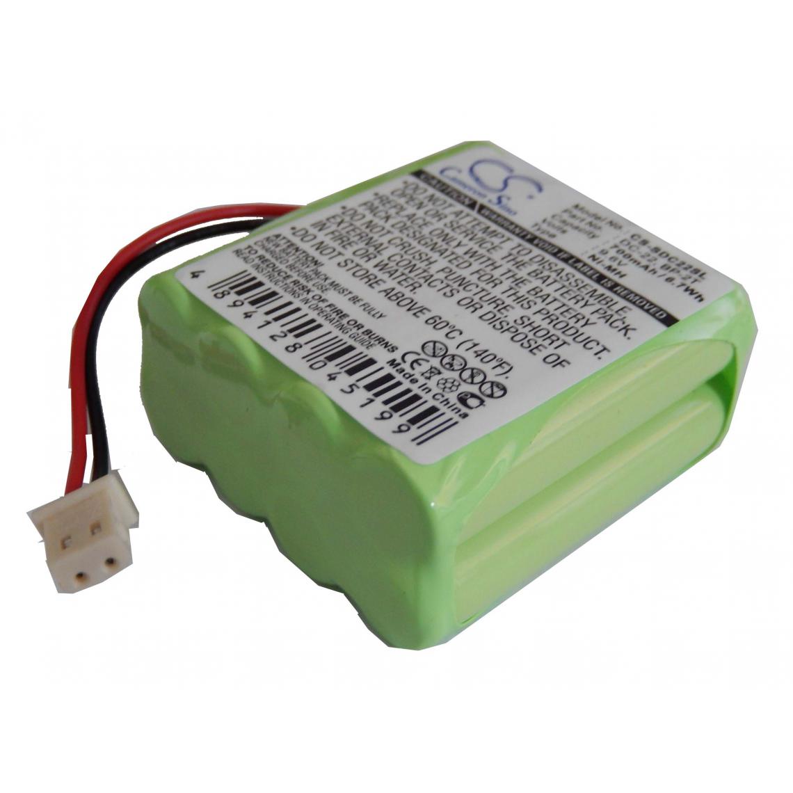 Vhbw - vhbw Batterie compatible avec Sportdog 1700NCP Transmitter, 1700 Transmitter collier de dressage de chien (700mAh, 9,6V, NiMH) - Collier pour chien