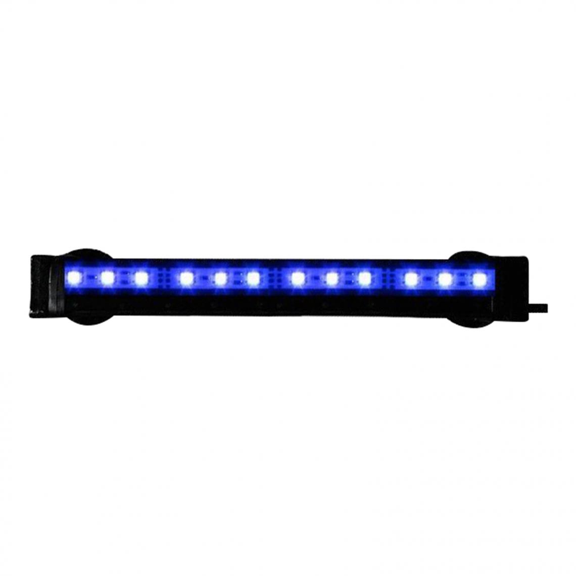 marque generique - Lumière D'aquarium Avec Trou De Bulle D'air RGB LED étanche UK 26cm 15 Perles - Equipement de l'aquarium