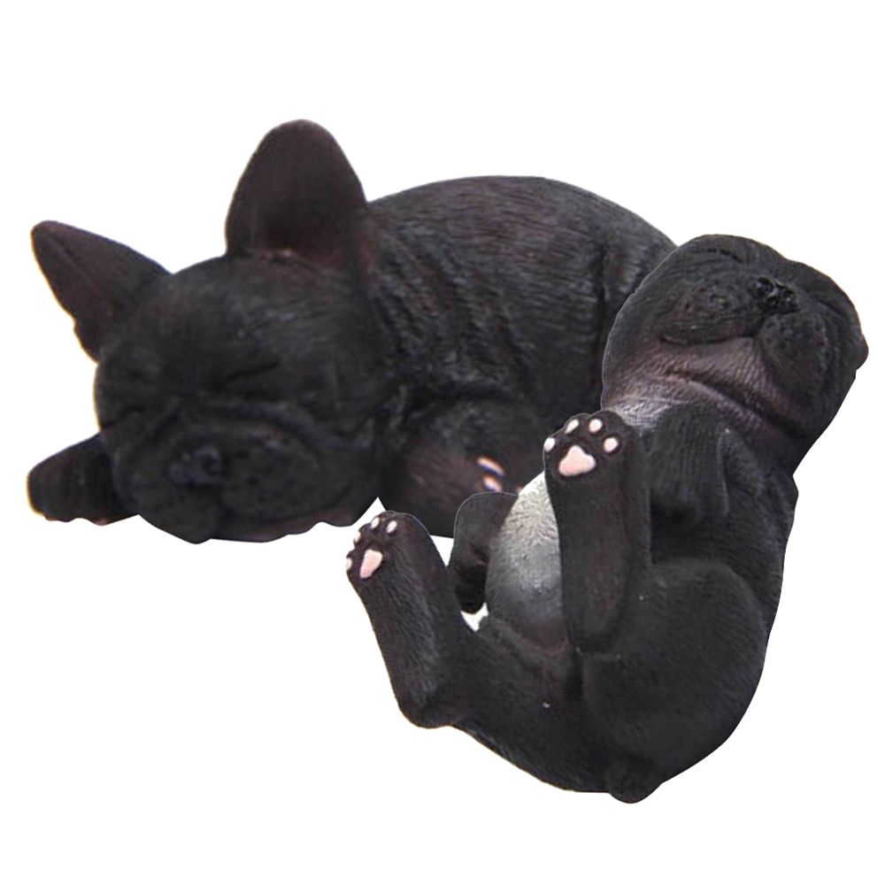 marque generique - Bouledogue Figurine de Chien Modèle Animal - Petite déco d'exterieur