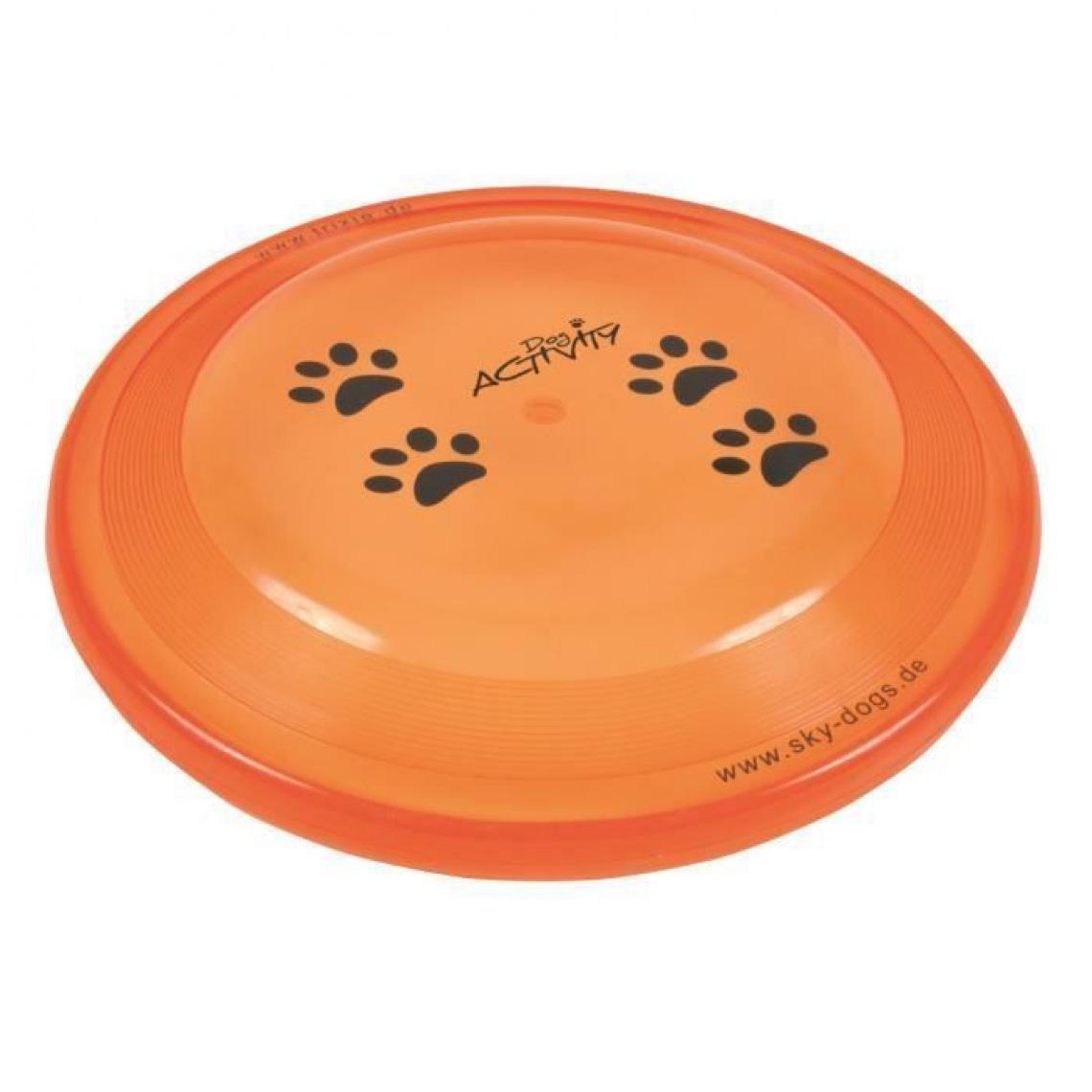 Trixie - TRIXIE Dog Activity Dog Disc 23cm - Coloris aleatoire - Pour chien - Jouet pour chien