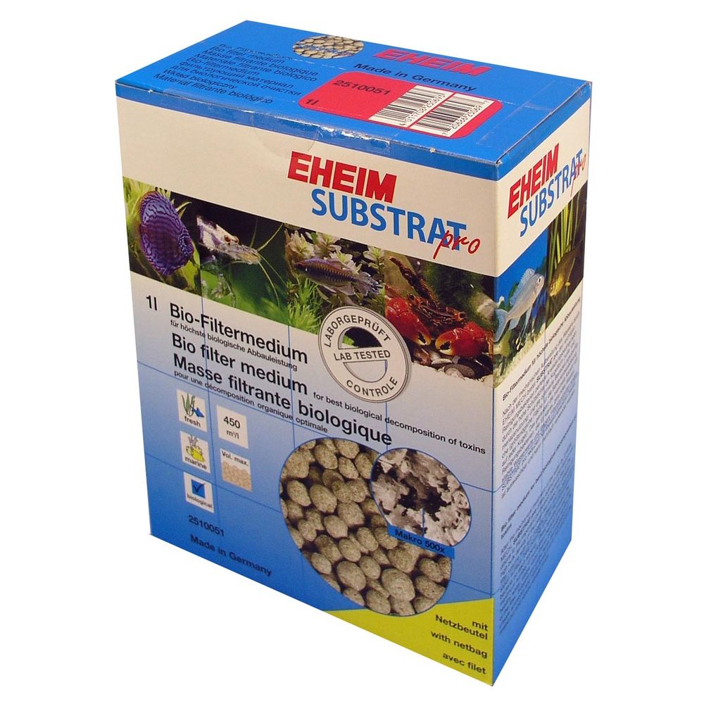 Eheim - Masse Filtrante Biologique Substrat Pro - Eheim - 1L - Equipement de l'aquarium