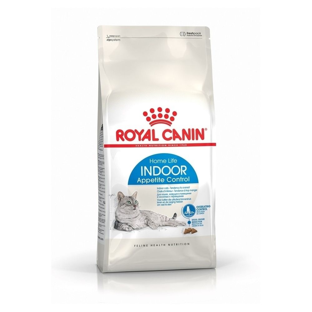 Royal Canin - Royal Canin - Croquettes Indoor Appetite Control pour Chat - 400g - Croquettes pour chat