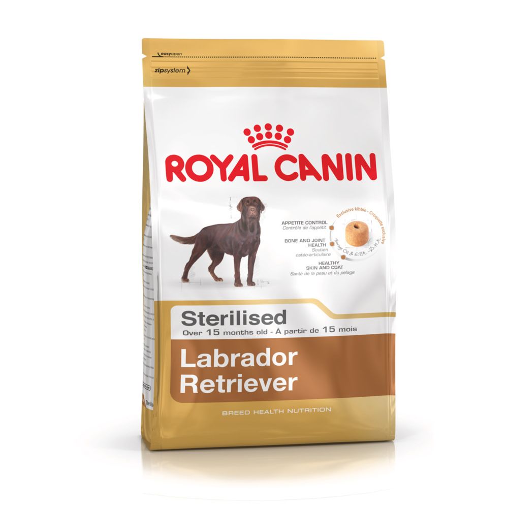 Royal Canin - Royal Canin Race Labrador Retriever Adult Sterilised - Croquettes pour chien