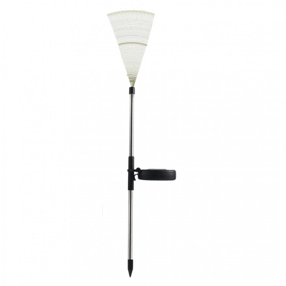 marque generique - Lampe De Feu D'artifice Solaire à LED Starburst Stake Garden Walkway Outdoor 90 LED - Eclairage solaire