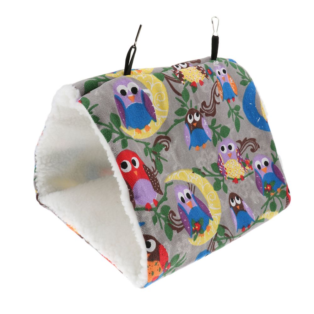 marque generique - oiseau perroquet hamac suspendu cave cage en peluche joyeux cabane tente lit jouet 01 l - Jouet pour chien
