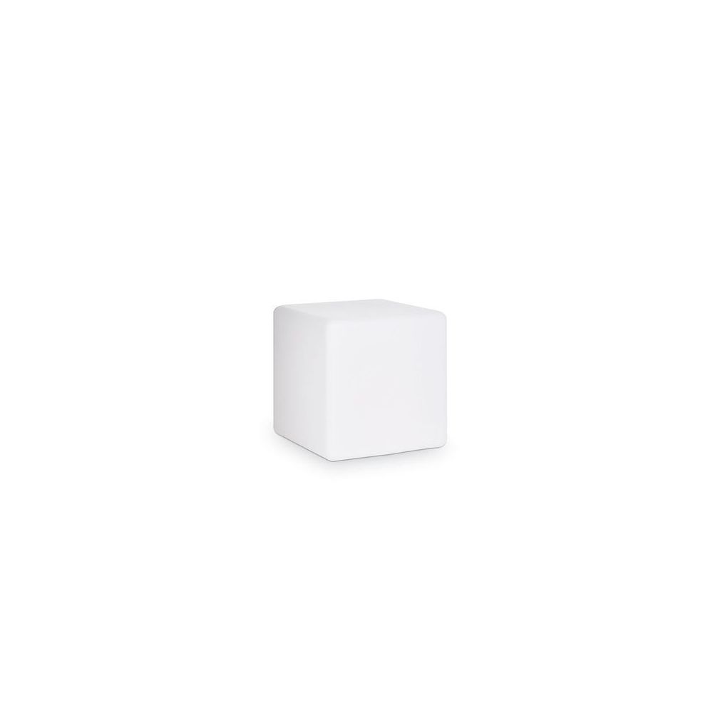Ideal Lux - 1 lumière extérieure au sol blanc IP44 - Borne, potelet