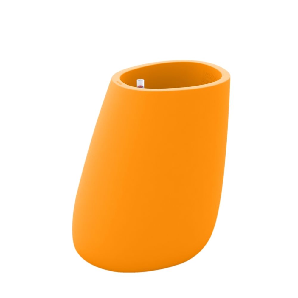 Vondom - Pot de fleurs Stone - 70 - Système d'arrosage - orange - Poterie, bac à fleurs