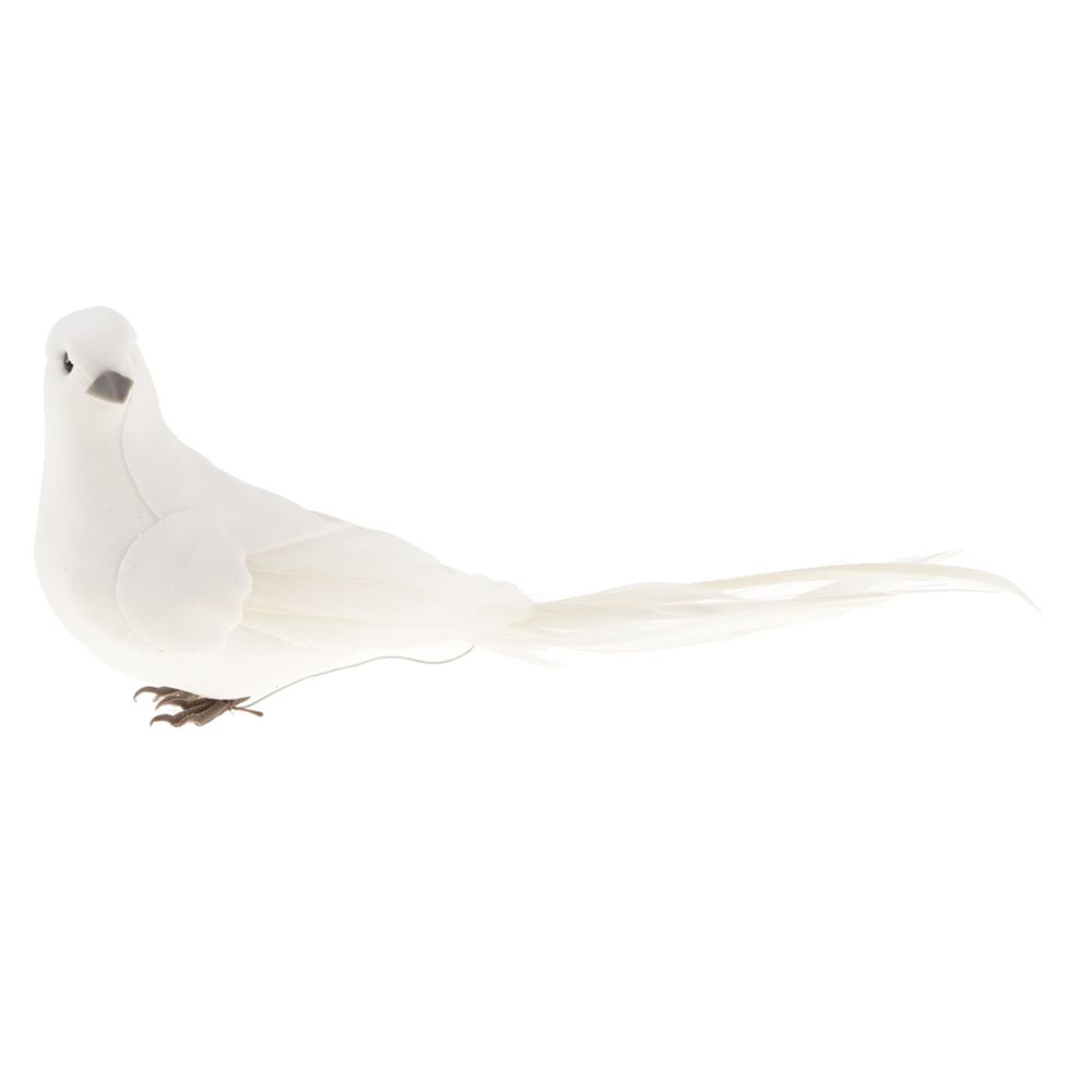 marque generique - Oiseaux artisanaux à plumes Figurines animal - Petite déco d'exterieur