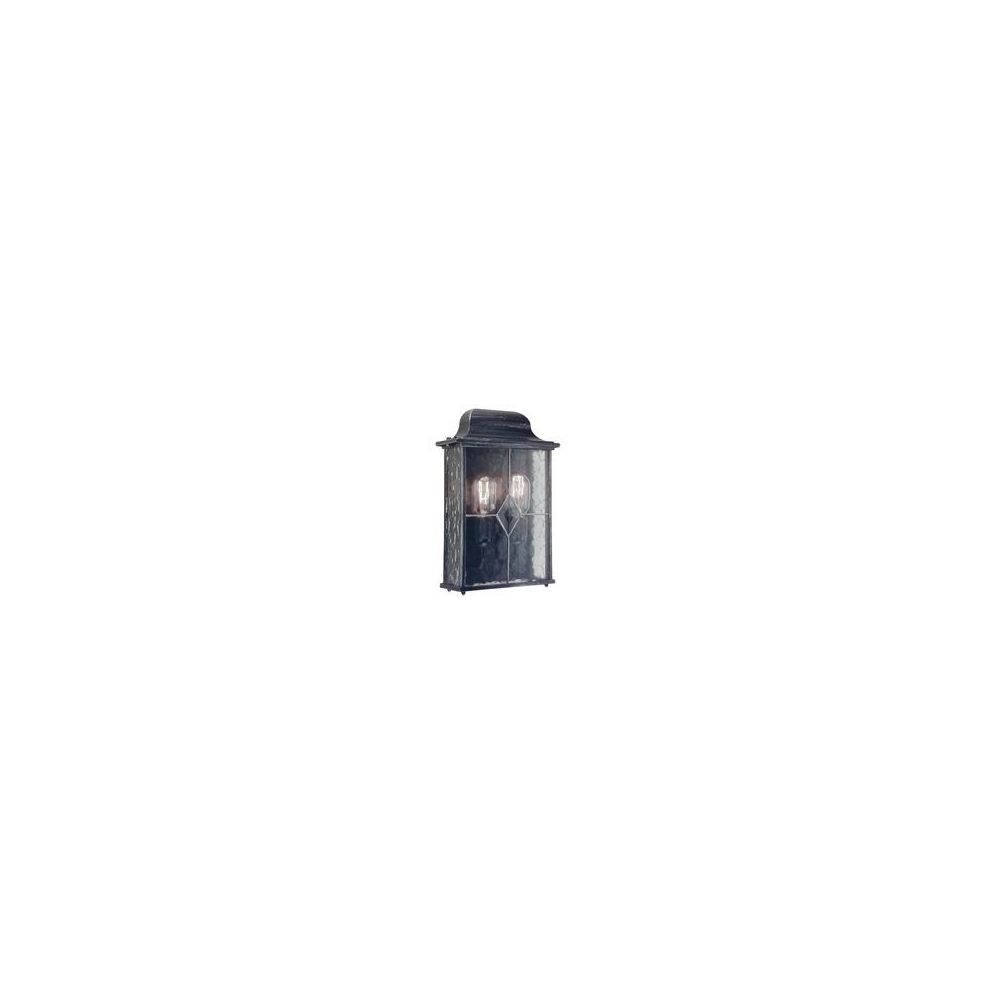 Elstead Lighting - Applique Wexford 2x60W Noir argenté - Applique, hublot