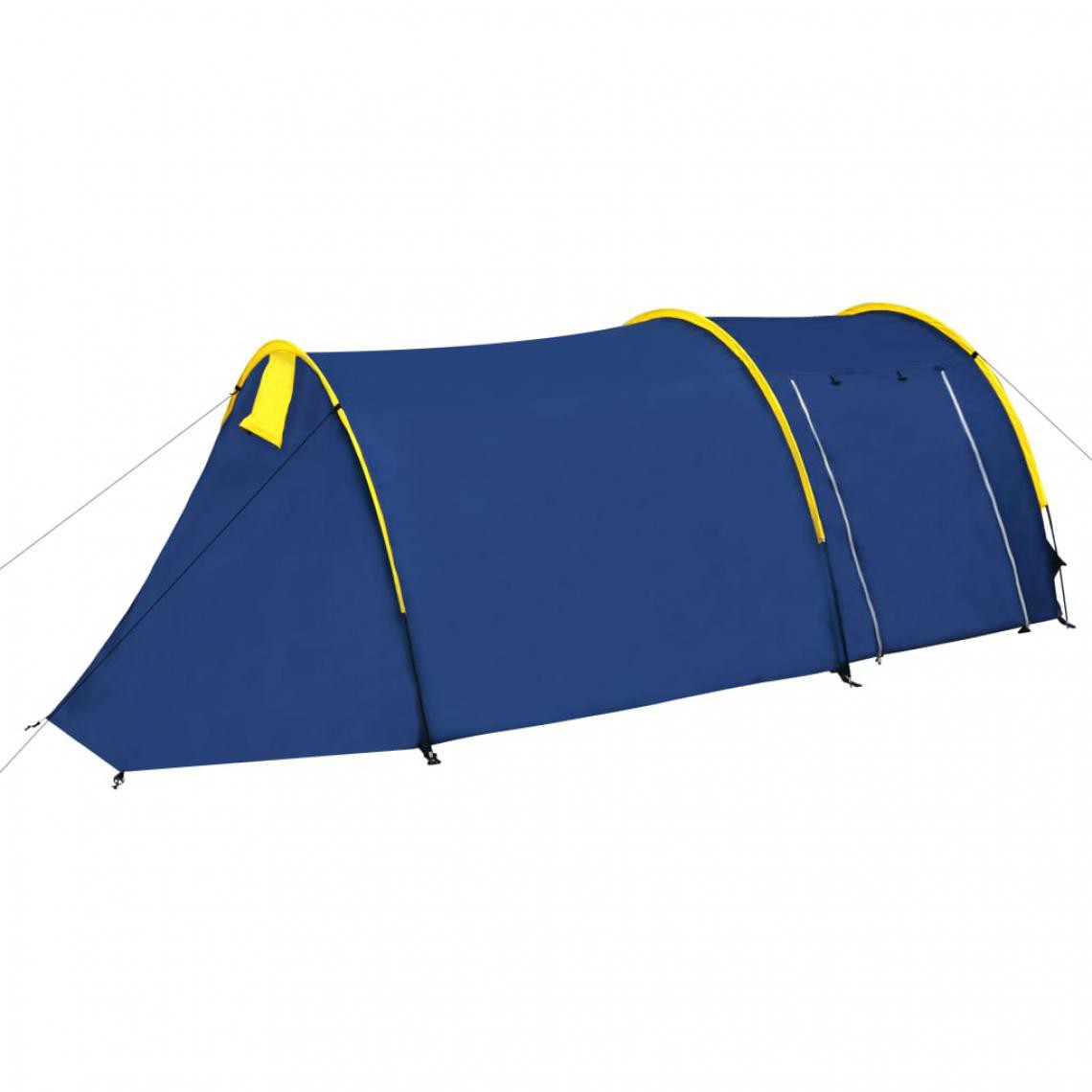 Icaverne - Moderne Camping et randonnée San José Tente de camping imperméable 4 Personnes Bleu marin/bleu clair - Pergolas et Tonnelles